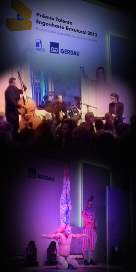 Com a produção musical da Groove 8, o Brasil jazz trio esteve presente na entrega do premio Gerdau 2013.