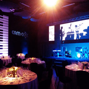 Evento de gala da Câmara de Comércio - Brasil - Canadá. Um belo jantar realizado no Hotel Unique - SP.